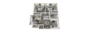 Sunrise Floor Plan at Solara, Phoenix, 85033