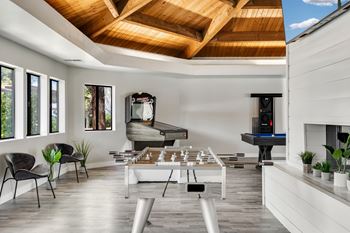 Game Room With Foosball Table at Solara, Phoenix Arizona
