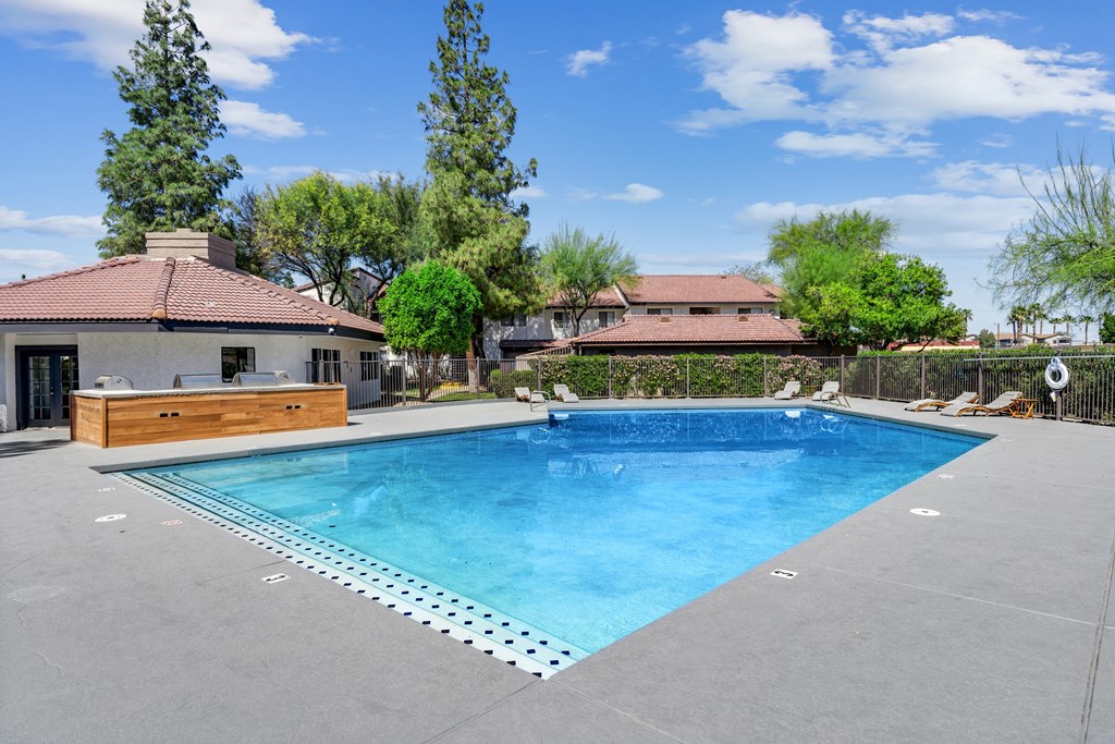 A large swimming pool at Solara, Phoenix, 85033
