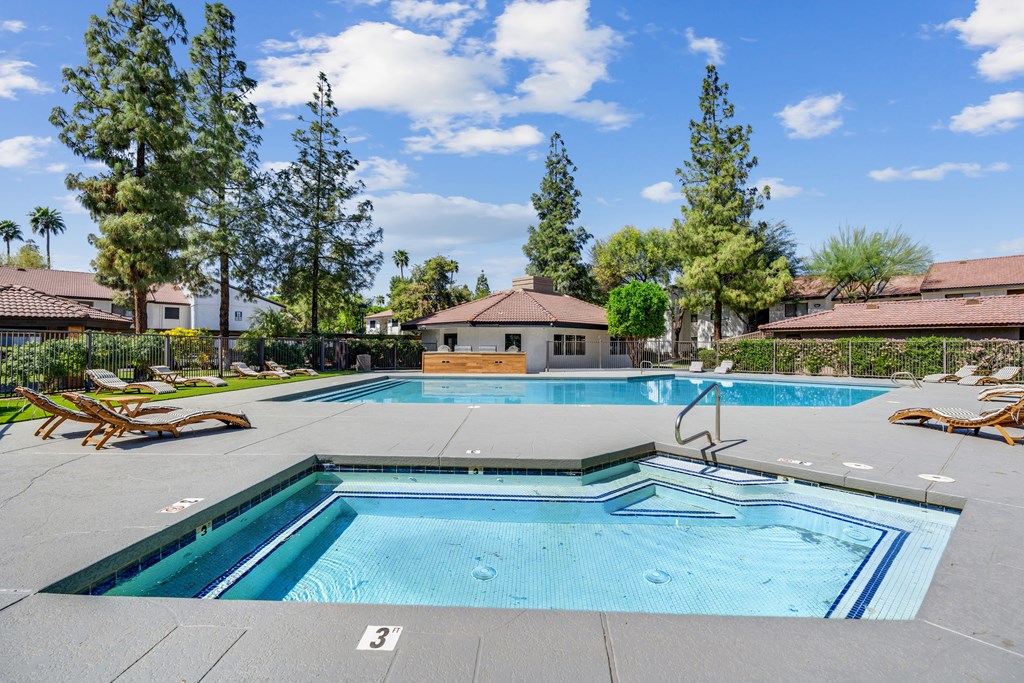 Hot Tub And Pool at Solara, Phoenix Arizona