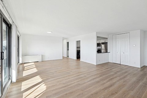 Unfurnished Living Area at Stratford at Southern Towers, Alexandria, VA