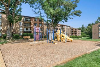 Playground with sand at Vistas of Annandale, Annandale, Virginia, 22003
