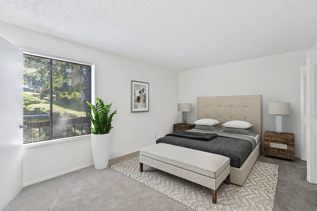 Bedroom with a bed at Vistas of Annandale, Virginia