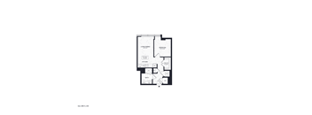 A floor plan of a house with labeled rooms.