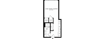 S6 Floor Plan at The Mitchell , Georgia