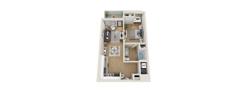 Omni Floorplan at Sora Apartments, Inglewood, 90302