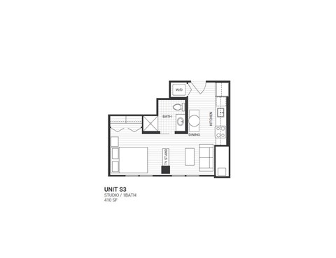 S3 Floorplan at Velaris Living Apartments, Colorado