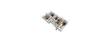 C2 Floor Plan at Stratford at Southern Towers, Virginia, 22311