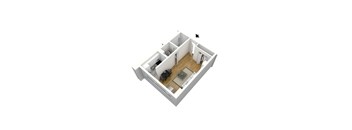S1A Floor Plan at Stratford at Southern Towers, Alexandria
