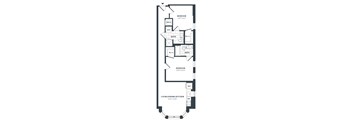 2A Floor Plan at The Vale at the Parks, Washington, DC