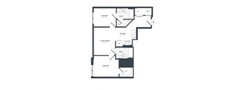 2H Floor Plan at The Vale at the Parks, Washington District of Columbia  