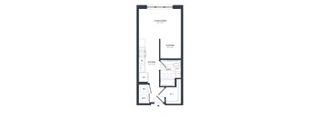 S3-ANSI Floor Plan at The Vale at the Parks, Washington District of Columbia  