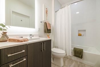 Large Bathroom at The Vale at the Parks, Washington  