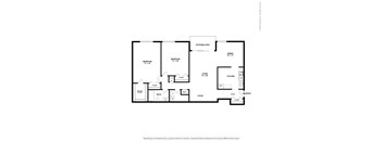 B3 floorplan at Vistas of Annandale, Annandale, Virginia, 22003