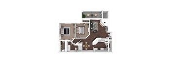 Aspen Floor Plan at Onyx183, Austin, TX  