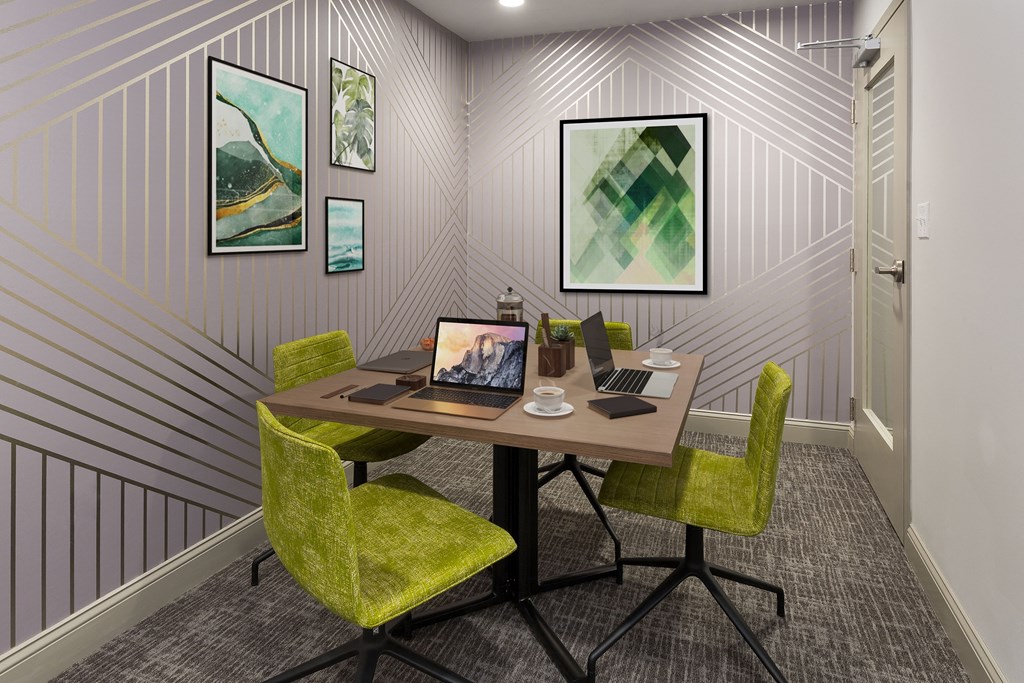 Stylish Work Space at 735 Truman Apartments, MA