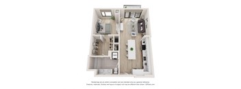 a 1 bedroom floor plan  sierra  2100 sq ft