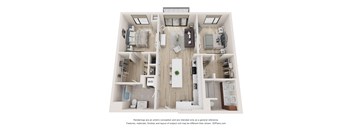 a 1 bedroom floor plan  woodland commons apartments