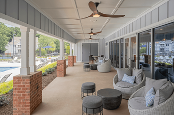 Poolside Lounge and Relaxing Area at Cambridge Apartments, North Carolina Poolside Lounge and Relaxing Area at Cambridge Apartments, North Carolina - Photo Gallery 4