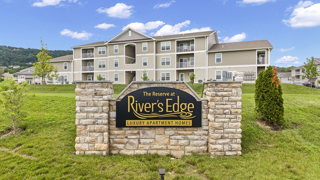 Monument Sign at The Reserve at River's Edge
