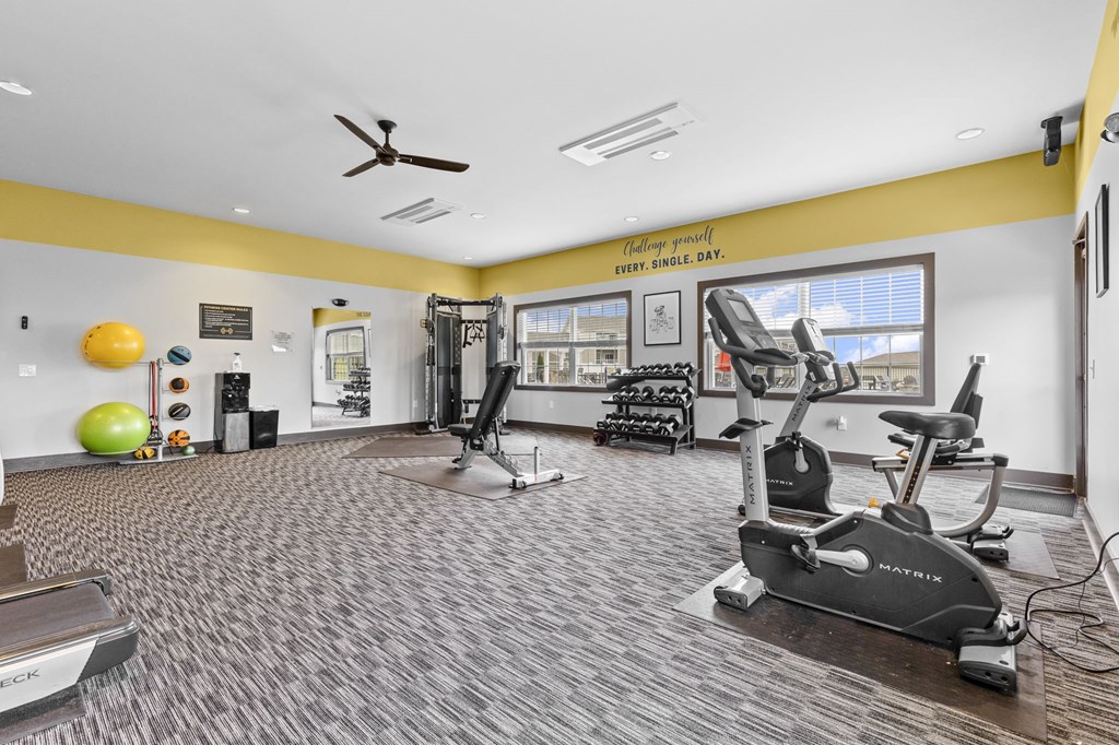 Fitness Center  at Ponds at Village Greens
