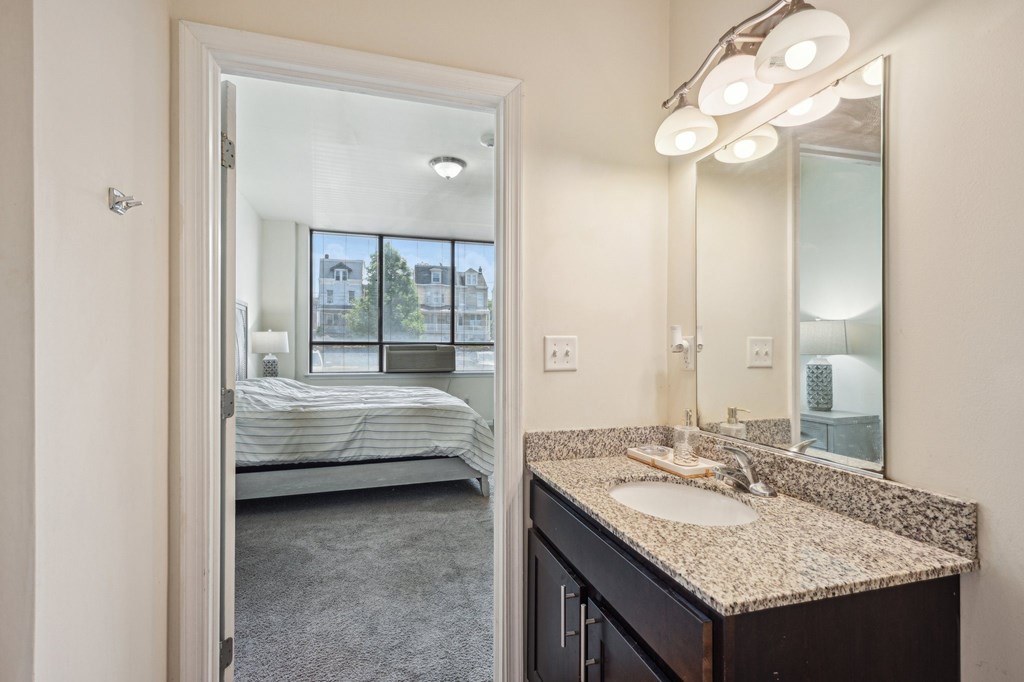 Bathroom at Lofts at 525