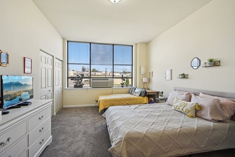 Bedroom at Lofts at 525