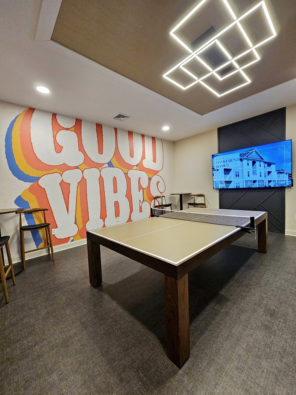 Table Tennis in the Rec Room  at The Reserve at Iroquois