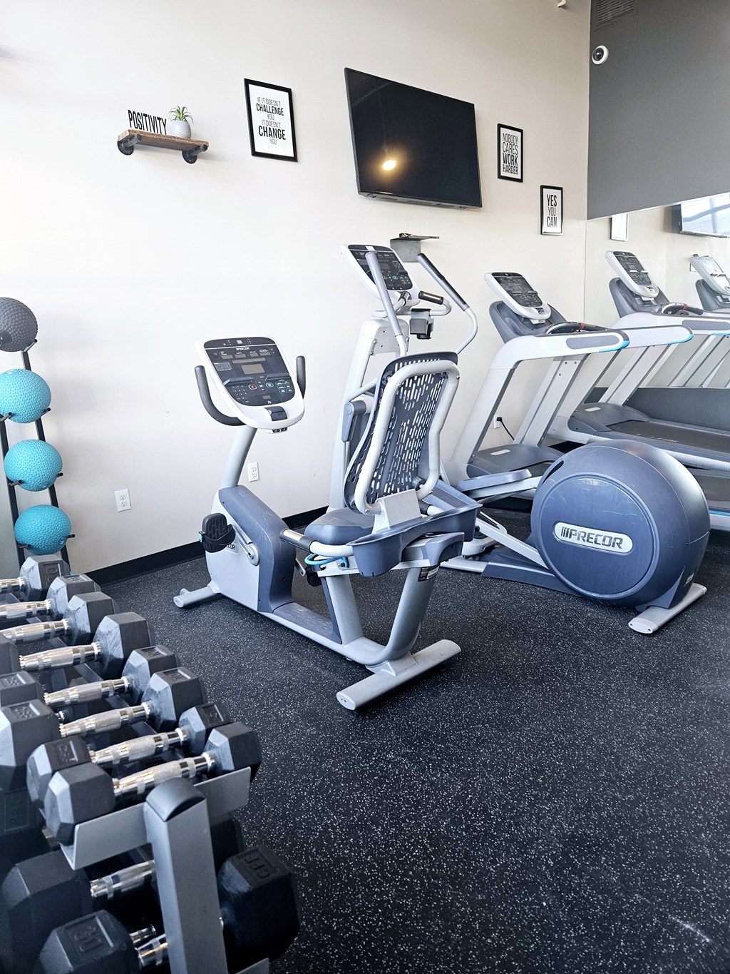 Fitness Center View at Lofts at Narrow