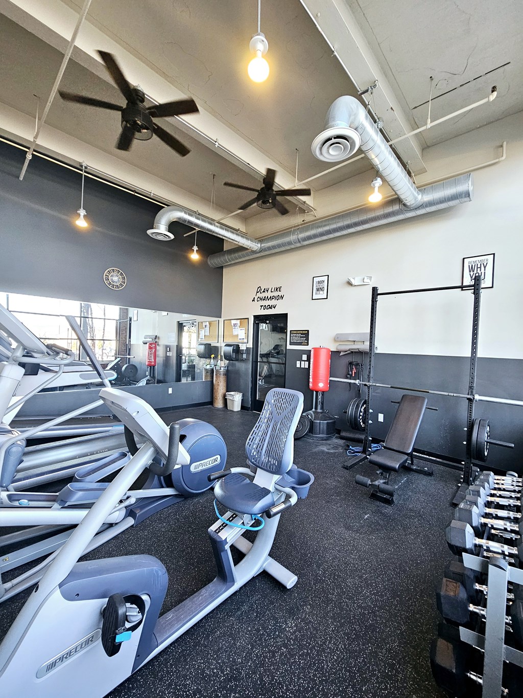 Fitness Center View at Lofts at Narrow