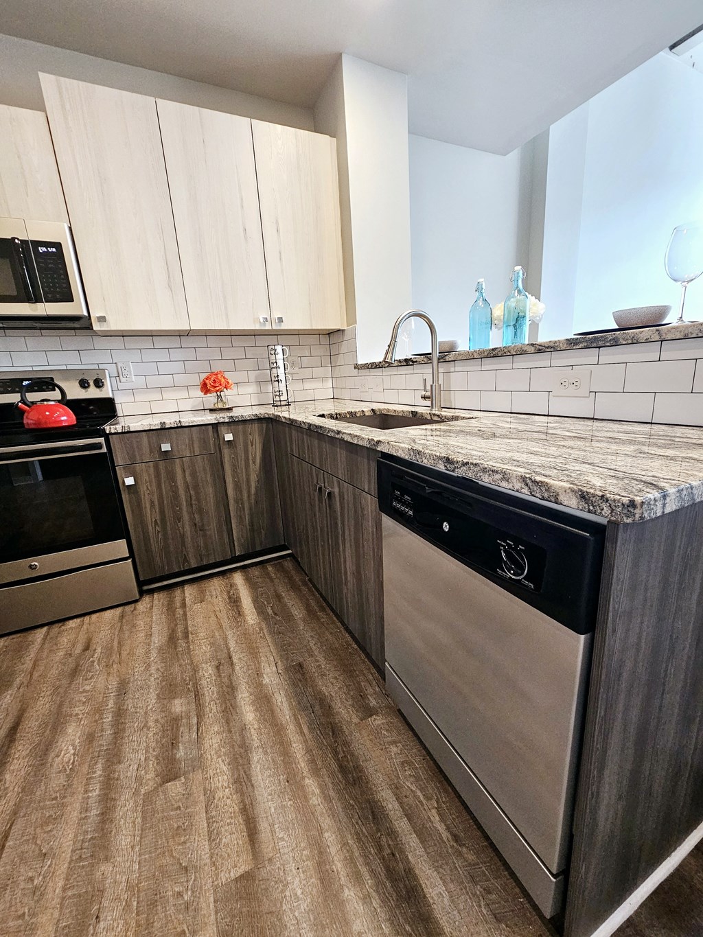 Kitchen View at Lofts at Narrow