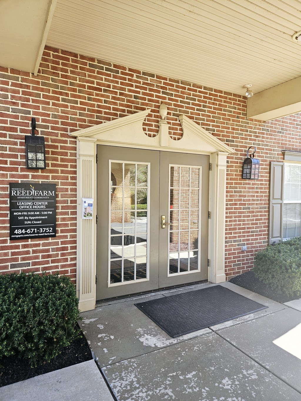 Clubhouse and Leasing Office at The Reserve at Reed Farm