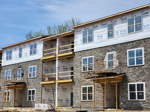 Construction at Ponds at Village Green