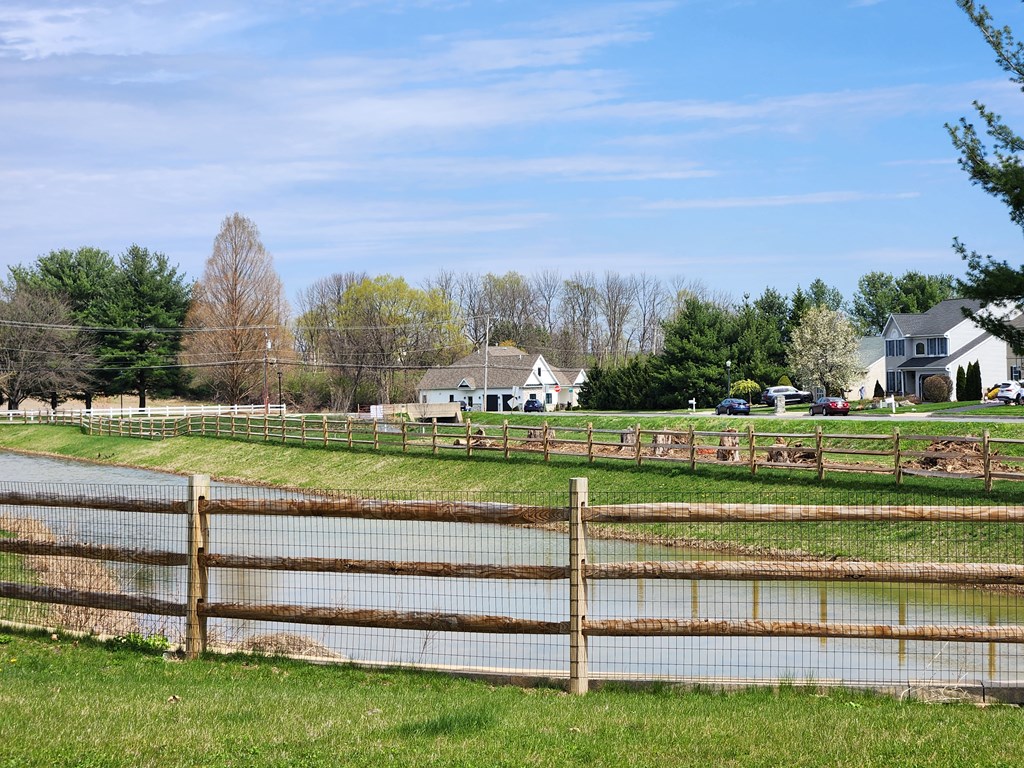 Gorgeous view of our ponds at Ponds at Village Green