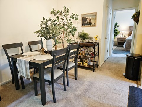 Dining Space at Springwood Gardens