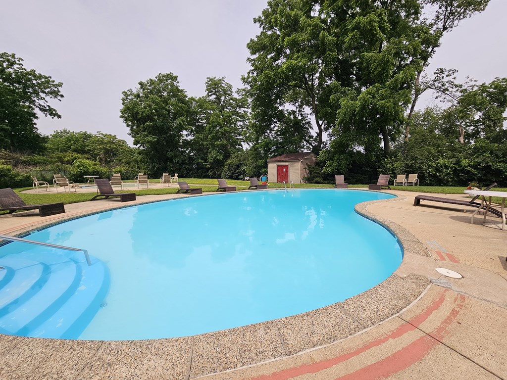 Pool at The Townhomes at Spring Valley