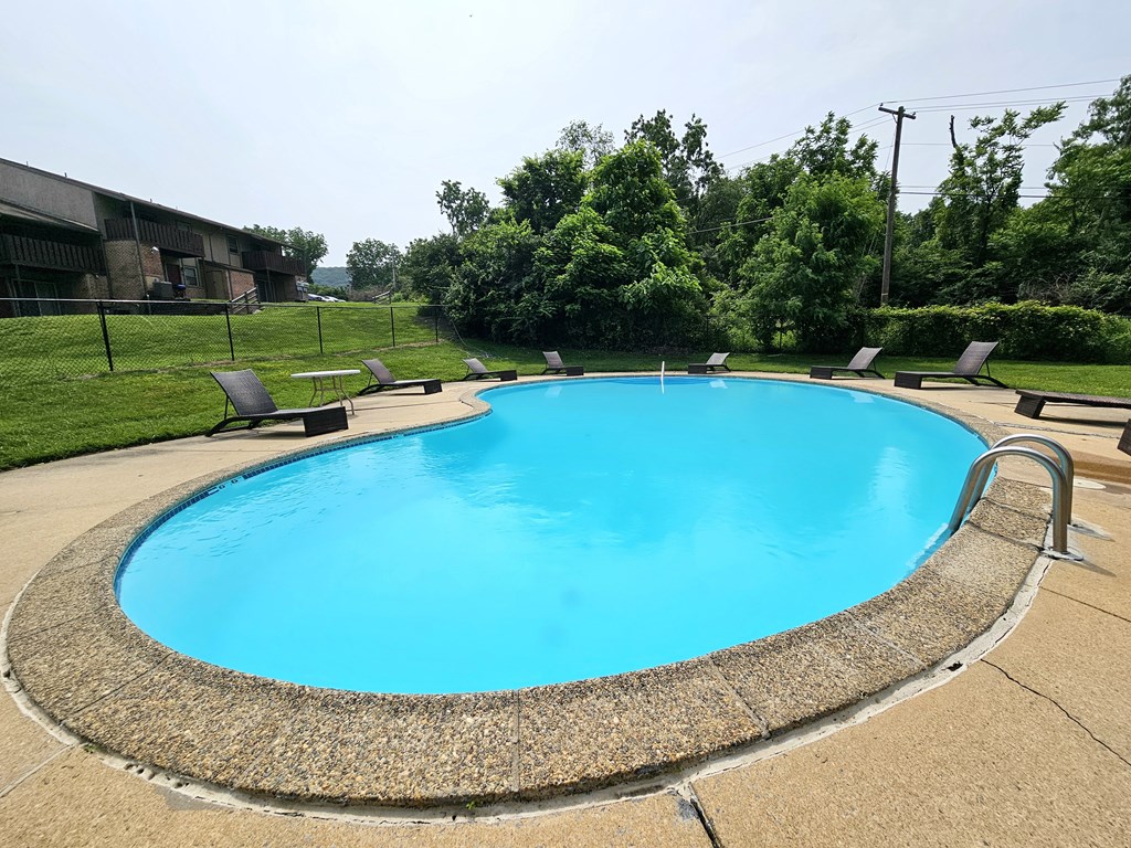 Poolside at The Townhomes at Spring Valley
