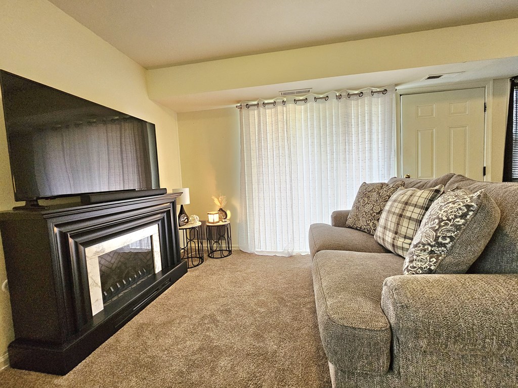 Alternate View Living Space at The Townhomes at Spring Valley