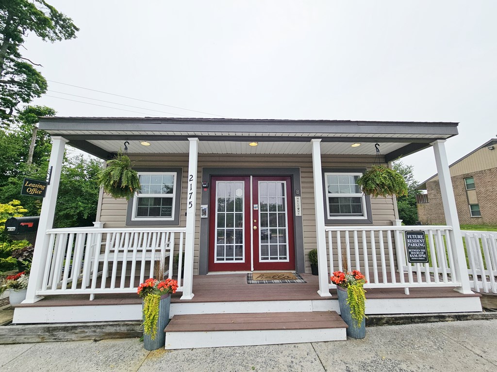 Leasing Office at The Townhomes at Spring Valley