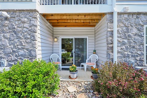 Private Patio/Balcony at The Reserve at Gring's Mill