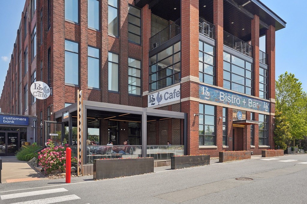 View of West Reading right down the road from Lofts at Narrow