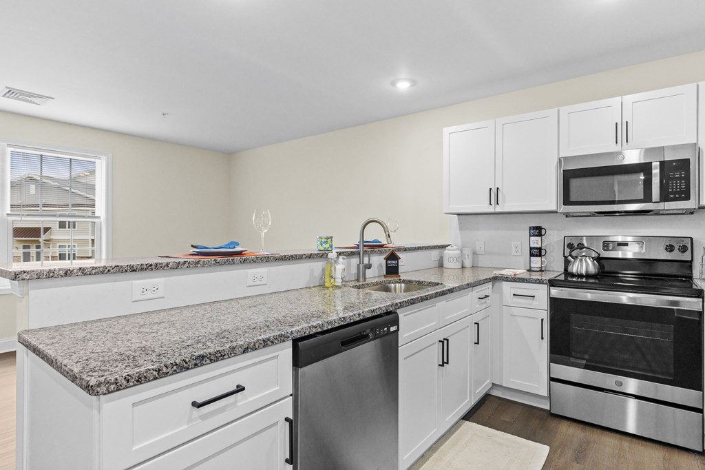 Kitchen at The Reserve at River's Edge