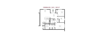 2 Bedroom Den