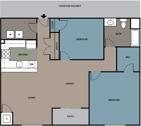 3 Silk Mill Drive 1-2 Beds Apartment for Rent - Photo Gallery 38
