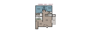 2 Bedroom