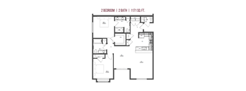 2 Bed 2 Bath