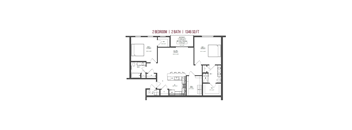 2 Bedrooms