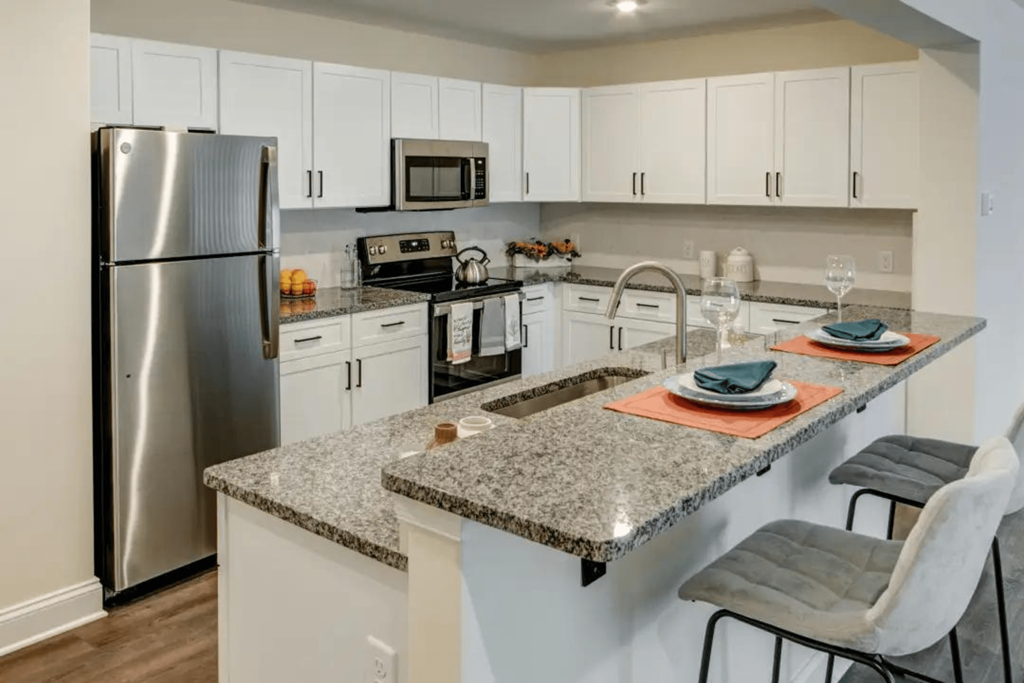 Kitchen at The Reserve at River's Edge