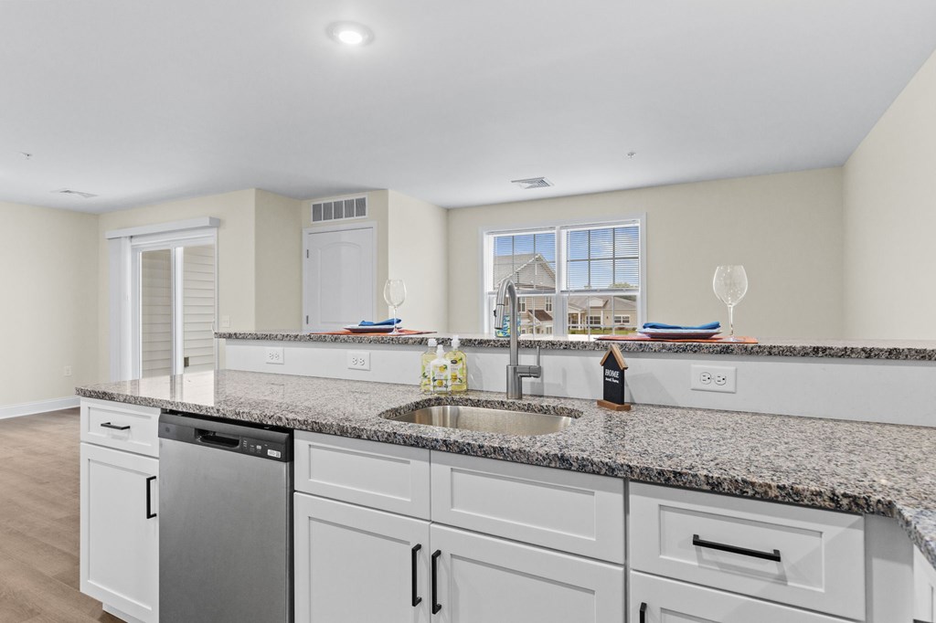 Kitchen at The Reserve at River's Edge