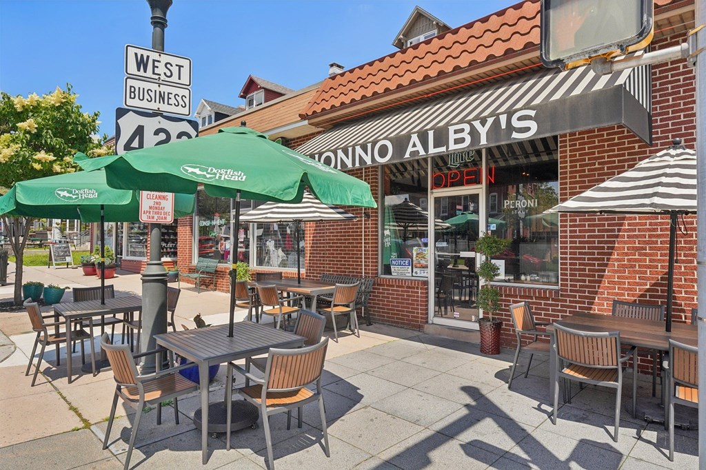 View of West Reading right down the road from Lofts at Narrow